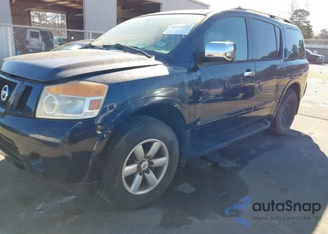 2010 Nissan Armada Se из США, поврежденный, VIN 5N1BA0ND6AN623298